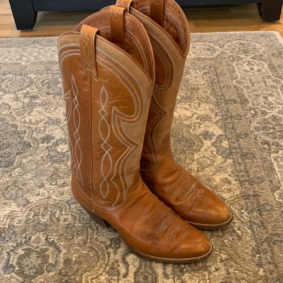 Dan Post Shoes - Dan Post Brown Heeled Boots